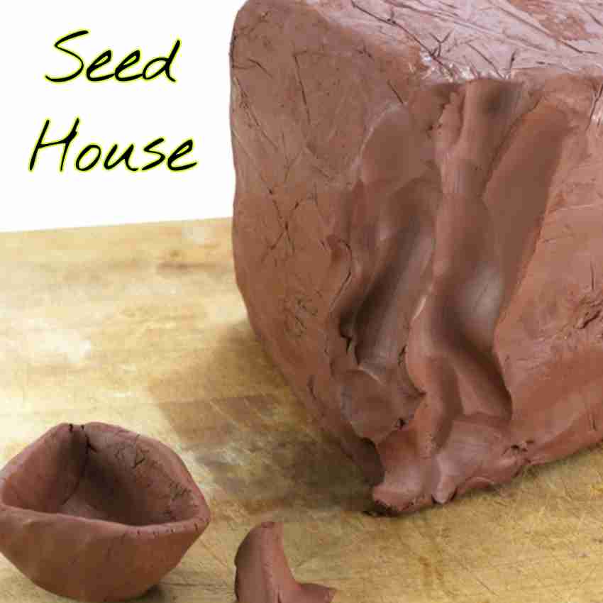 seed house Terracotta Ready to Use Natural Clay for Sculpting Modeling Art  Clay Price in India - Buy seed house Terracotta Ready to Use Natural Clay  for Sculpting Modeling Art Clay online at