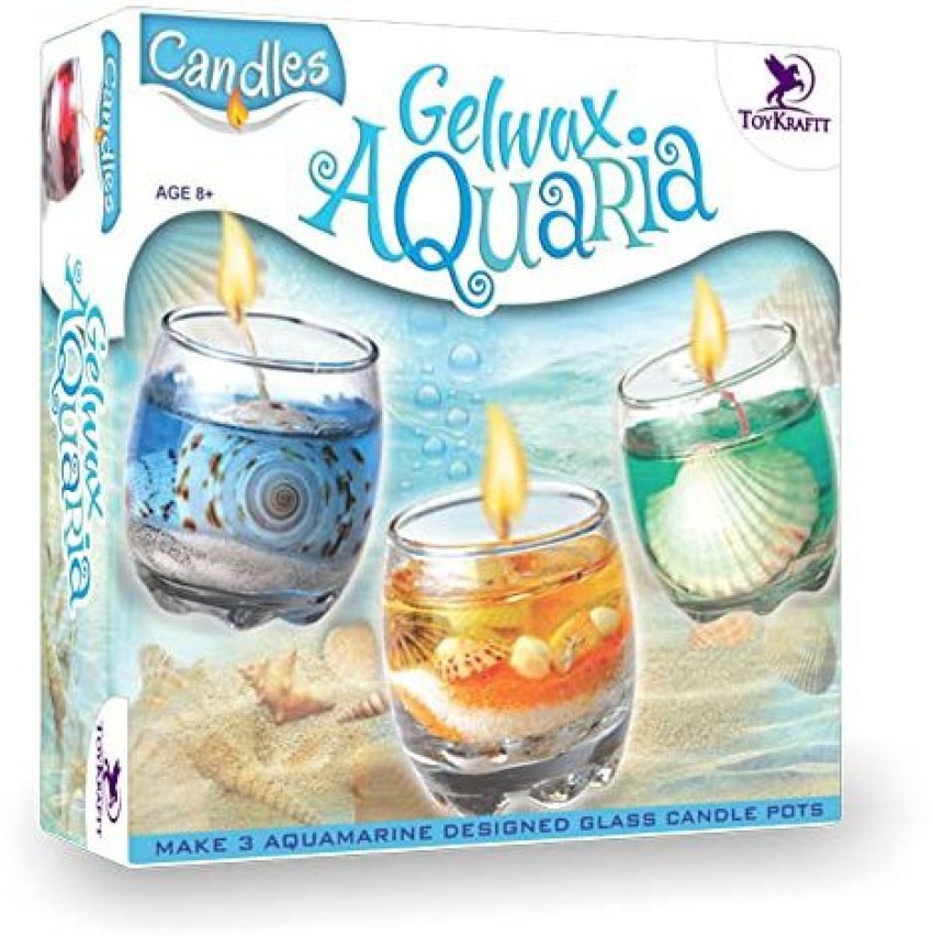 ToyKraft GelWax Candle Making Kit for Kids aged 8 and above, Art and Craft  Activity Kit - GelWax Candle Making Kit for Kids aged 8 and above, Art and  Craft Activity Kit .
