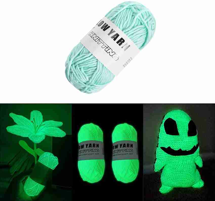 DIY Glow In The Dark Yarn