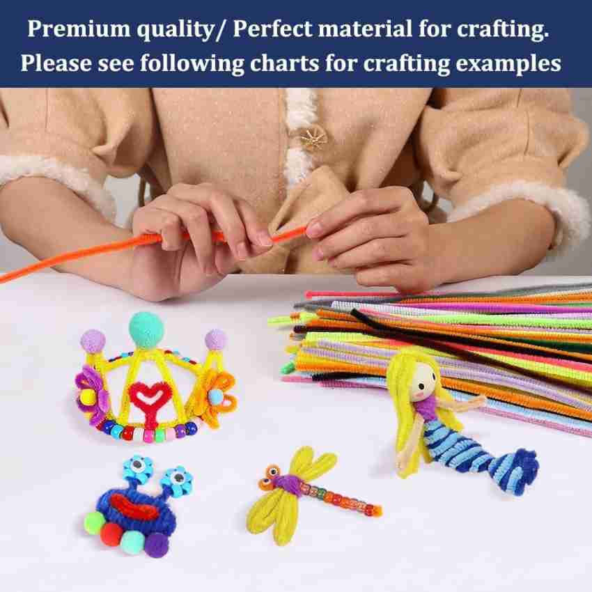 craft supplies wire pipe cleaners for