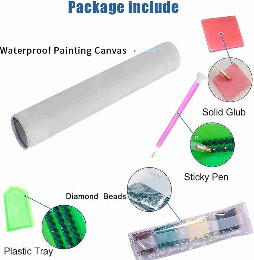22Pcs Diamond Painting Kit Diamond Art Pen Kit With 6 Diamond