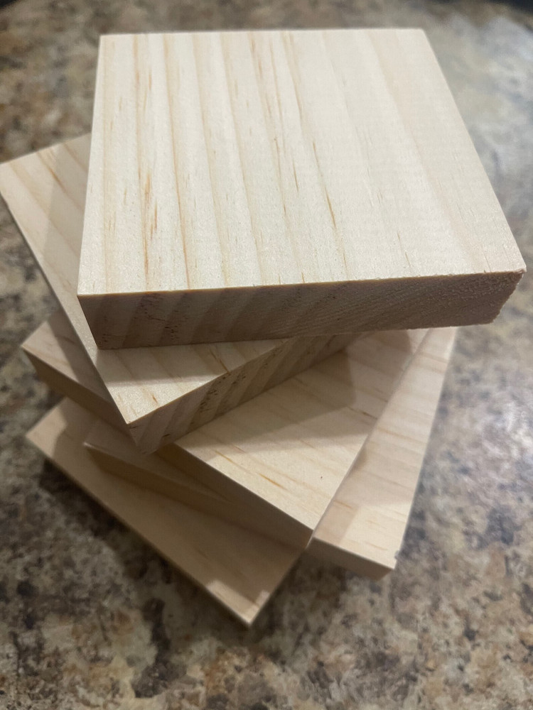 Wooden blocks for crafts cheap