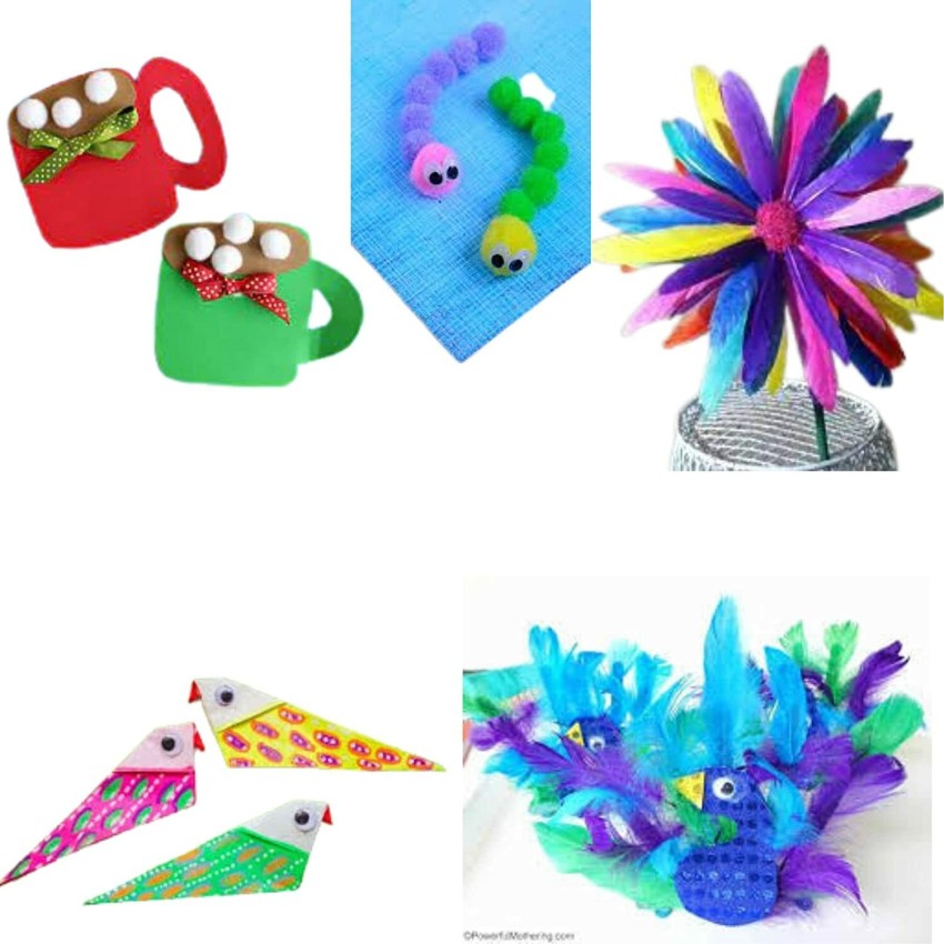 aizelX Craft Decoration items gift set for kids DIY Art Craft kit for Kids Craft  Art