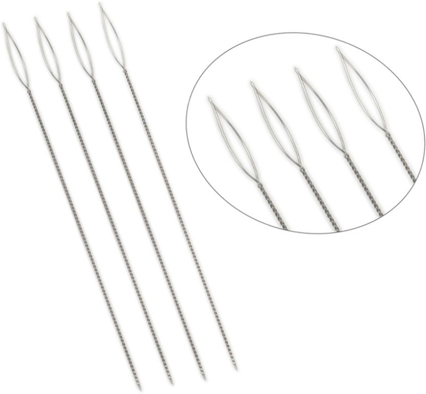 Luxuro Medium Beading Needles (Length 2.5”, Diameter 0.36”) Set of 4 Pcs -  Medium Beading Needles (Length 2.5”, Diameter 0.36”) Set of 4 Pcs . shop  for Luxuro products in India.