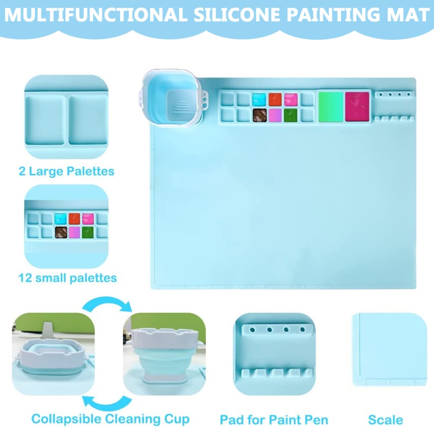 Silicone Craft Mat For Kids Silicone Art Craft Pad Collapsible