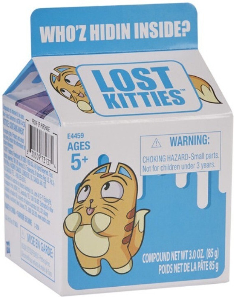 Lot of 6 Hasbro Lost Kitties Figurines Series 1 Itty Bitty
