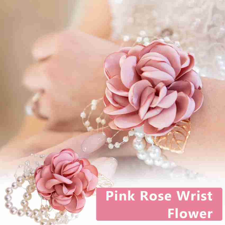 Pink rose bracelet sales