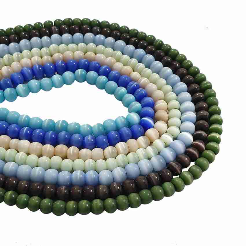 700 Pieces Glass Beads for Jewelry Making, 28 Colors 8mm  Crystal Bracelet and DIY Craft Beads Kit : Arts, Crafts & Sewing