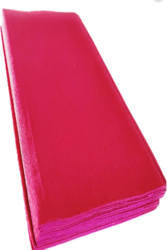 Pink Crepe Paper at Rs 10/pack, Crepe Paper Roll, Crepe Paper Sheet, क्रेप  पेपर, क्रेप वाले कागज - School90, Bengaluru