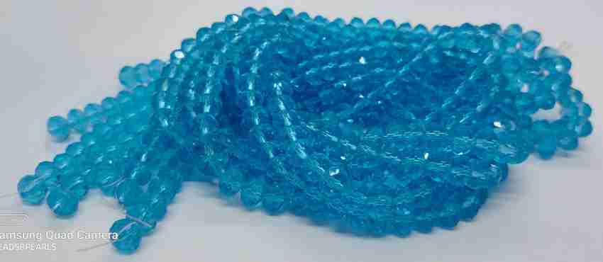 Plastic Faceted Beads, Transparent, 8mm, 200-pc, Light Green