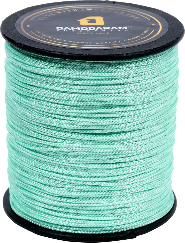 DAMODARAM 1mm Nylon Macrame Thread Cord Dori For Art Craft & DIY