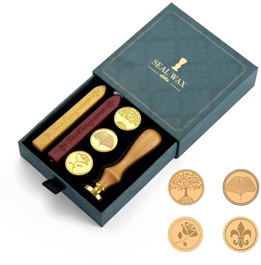 Crest in Gold (pack of 25) Wax Seals by undefined