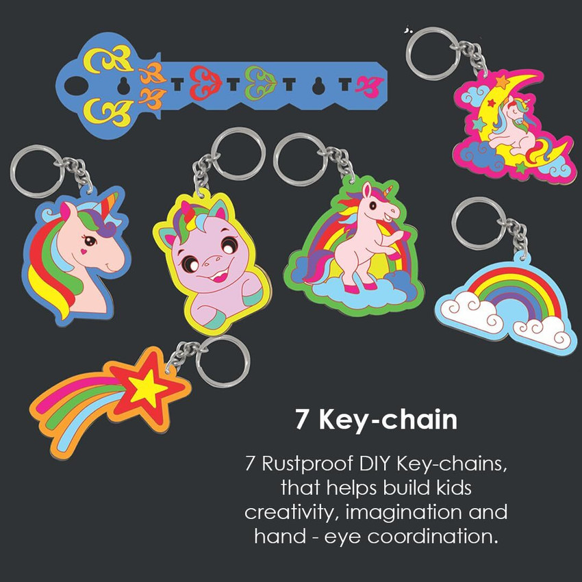 Unicorn keychain new arrivals diy
