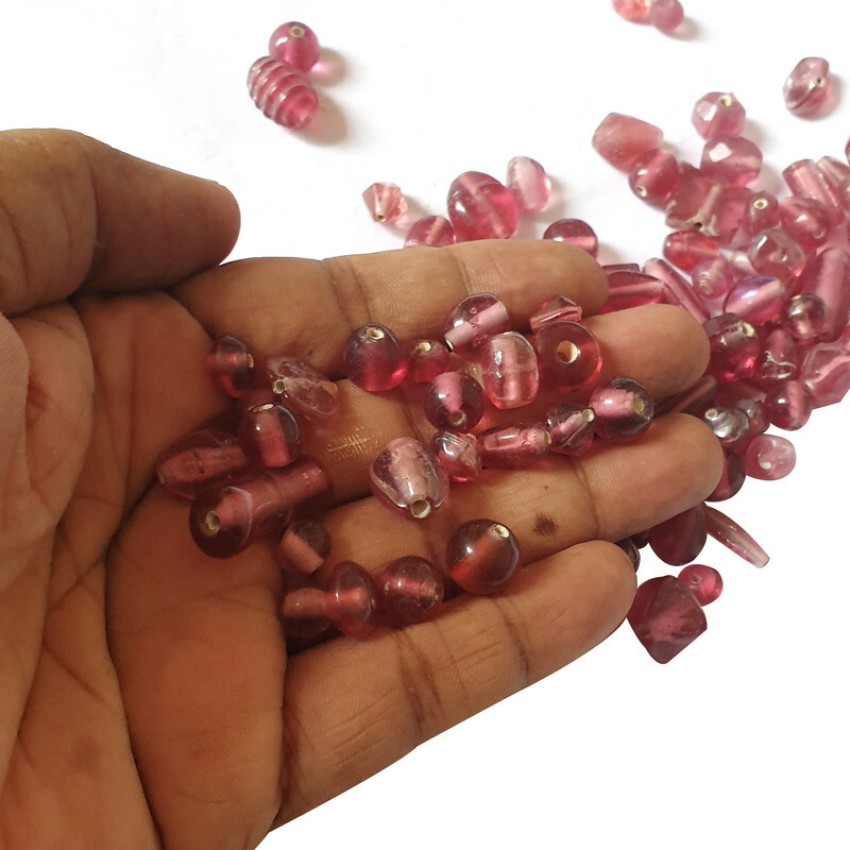 JPM Beads JPM Beads Beads :10mm Red Crystal Glass Beads Pack of