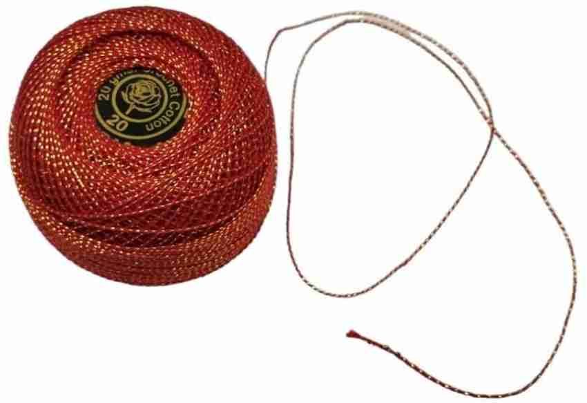 16 Pcs Crochet Thread - Cotton Thread Balls - Crochet Yarn Knitting  Beginners & Experienced Crochet Enthusiast (/Ball) - Assorted Colors 