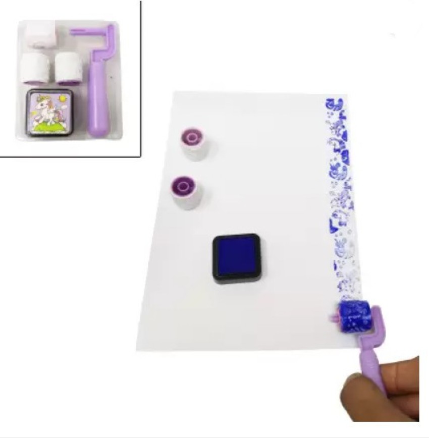 KRAFTMASTERS Multi-Colored Finger Print Ink Pads for Kids  DIY Craft Scrap Booking Set of 20 pcs - Stamp Pad Ink