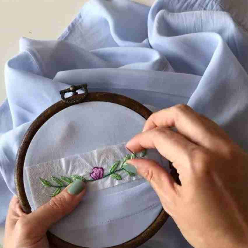 EmbroideryMaterial.com 30 Patterns Stick and Stitch Embroidery Water Soluble  Patches Paper Sheets - 30 Patterns Stick and Stitch Embroidery Water Soluble  Patches Paper Sheets . Buy Flowers toys in India. shop for