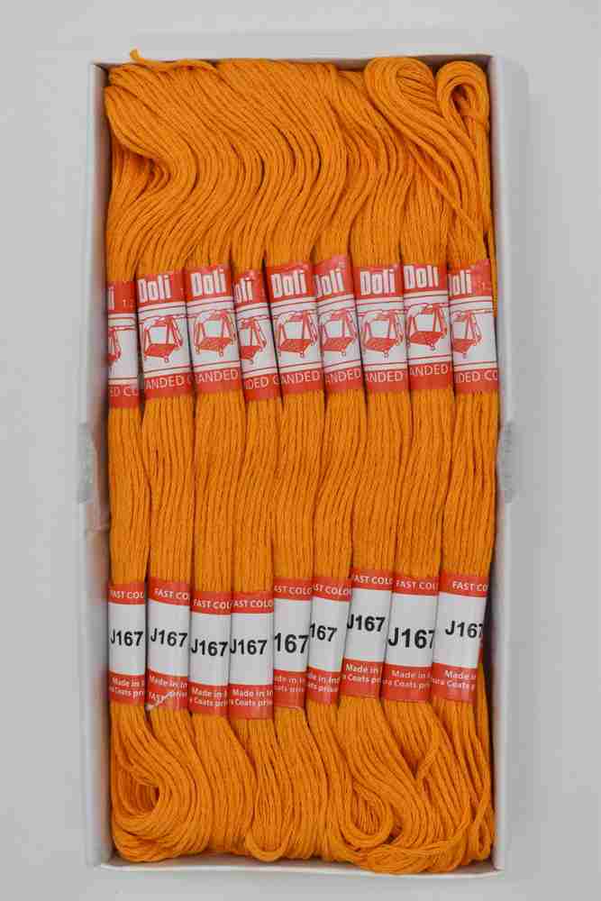 Hunny - Bunch Doli Stranded Cotton Skiens Embroidery Threads(Set of 10  Pieces)(Shade no.167) - Doli Stranded Cotton Skiens Embroidery Threads(Set  of 10 Pieces)(Shade no.167) . shop for Hunny - Bunch products in