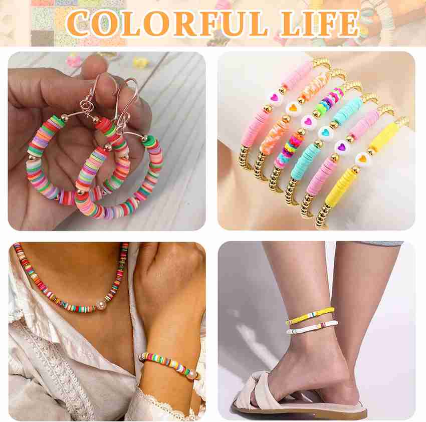PATPAT Clay Beads for Jewellery Making 3950pcs 24 Colors Clay Beads Bracelet Kit Clay Beads for Jewellery Making 3950pcs 24 Colors Clay Beads Bracelet Kit shop for PATPAT products in India. Flipkart.c...