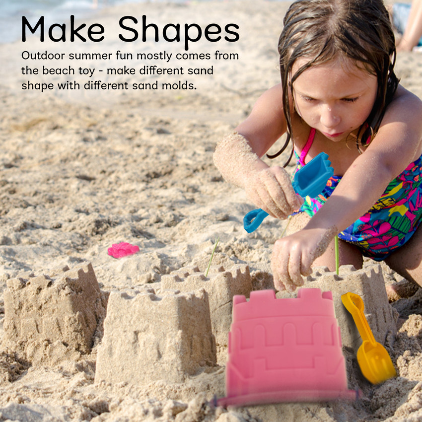 Sand castle building set sales