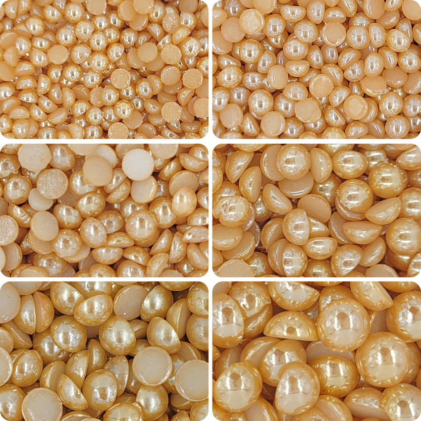 Flat pearl beads online