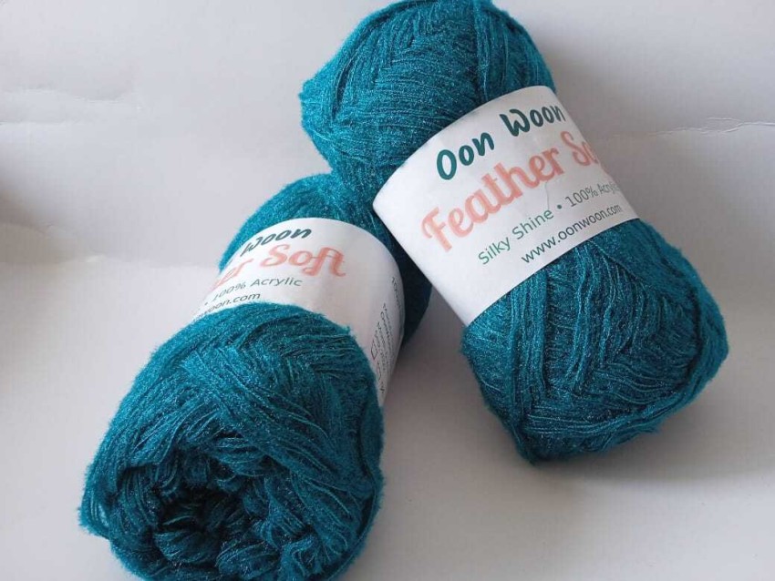 Oon Woon Feather Soft Knitting Yarn Wool for Knitting, Hand Knitting Art  Craft - Feather Soft Knitting Yarn Wool for Knitting, Hand Knitting Art  Craft . shop for Oon Woon products in