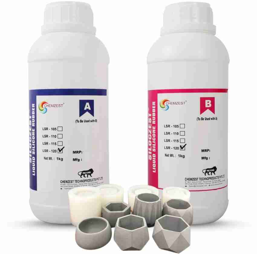TINFLIX Liquid Silicone Rubber-TLS -210 (500GM) For Mold Making (SLOW) -  Liquid Silicone Rubber-TLS -210 (500GM) For Mold Making (SLOW) . shop for  TINFLIX products in India.