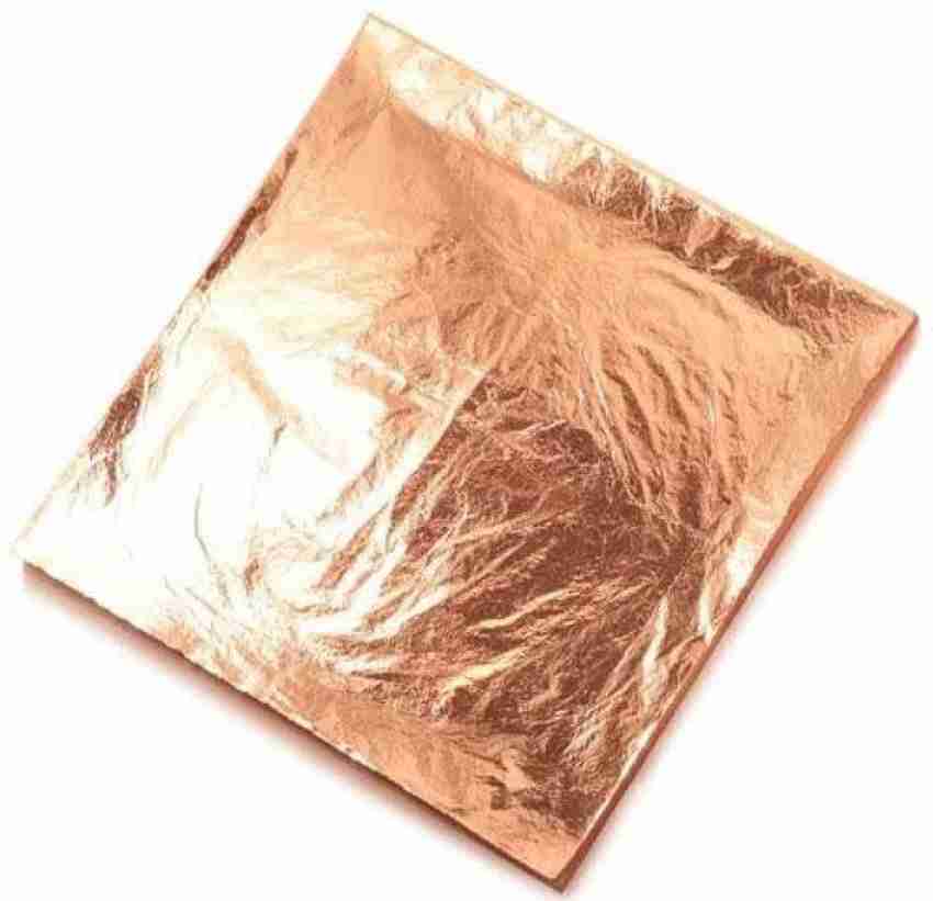 GGL Imitation Copper Leaf Sheets, 50 Sheets. - Imitation Copper Leaf Sheets,  50 Sheets. . shop for GGL products in India.