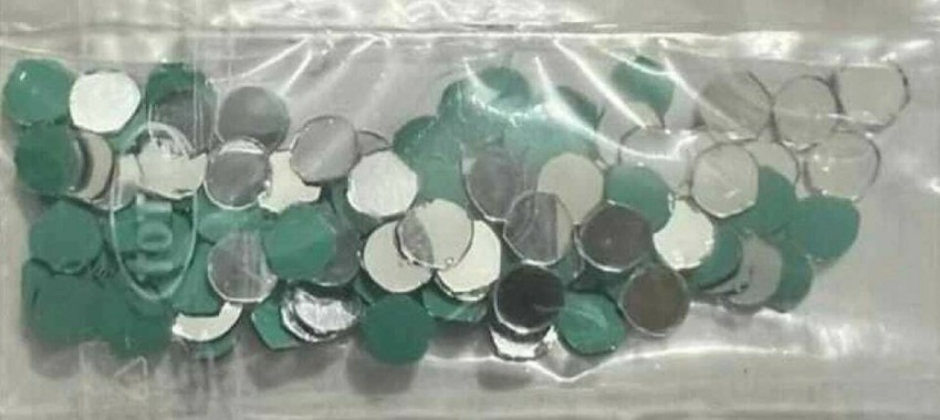 100 Pieces Round Mini Craft Glass Mirrors 12 Mm, 10 Mm 6 Mm 8mm