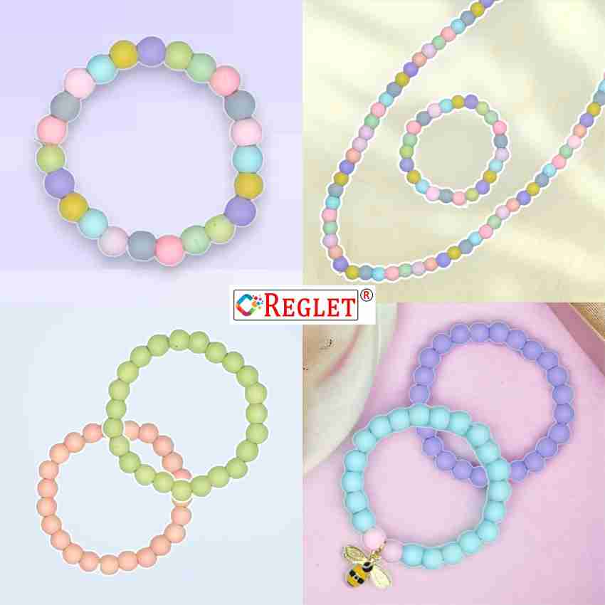 REGLET 210 Pcs Glass Marble Beads for Jewellery Making Bracelet Necklace -  150 Gram - 210 Pcs Glass Marble Beads for Jewellery Making Bracelet Necklace  - 150 Gram . shop for REGLET products in India.