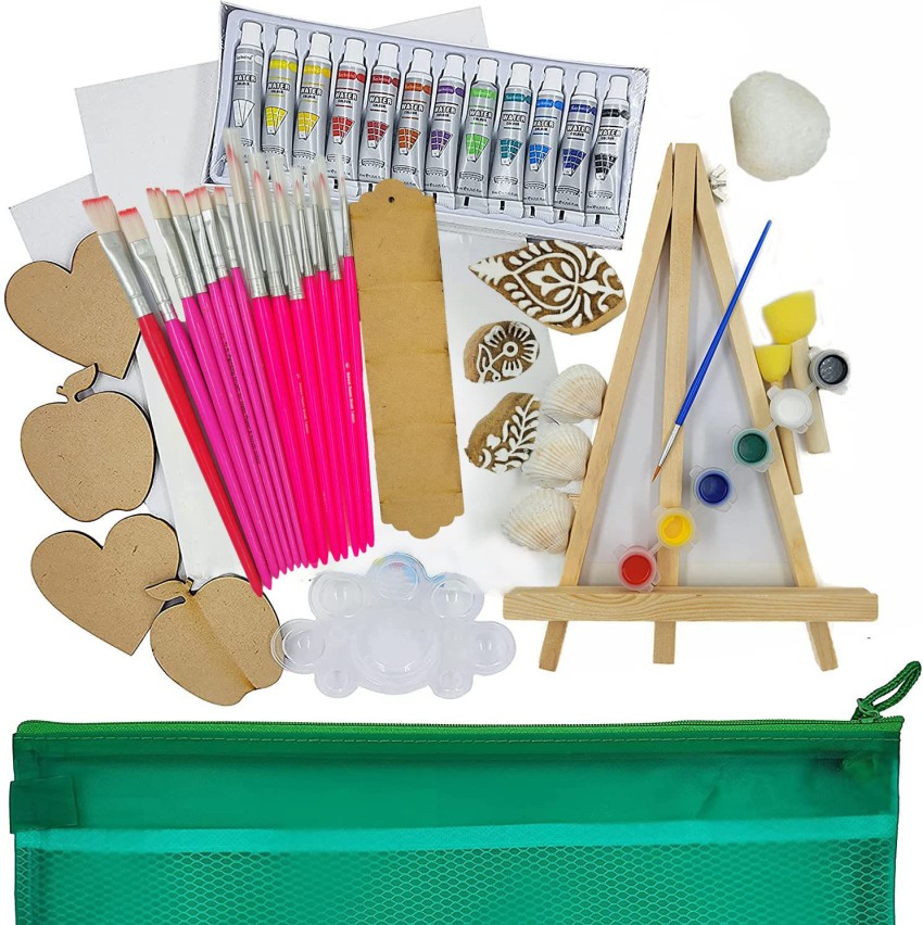 Buy INDIKONB 22 in 1 Art and Craft Kit for Girls and Boys with