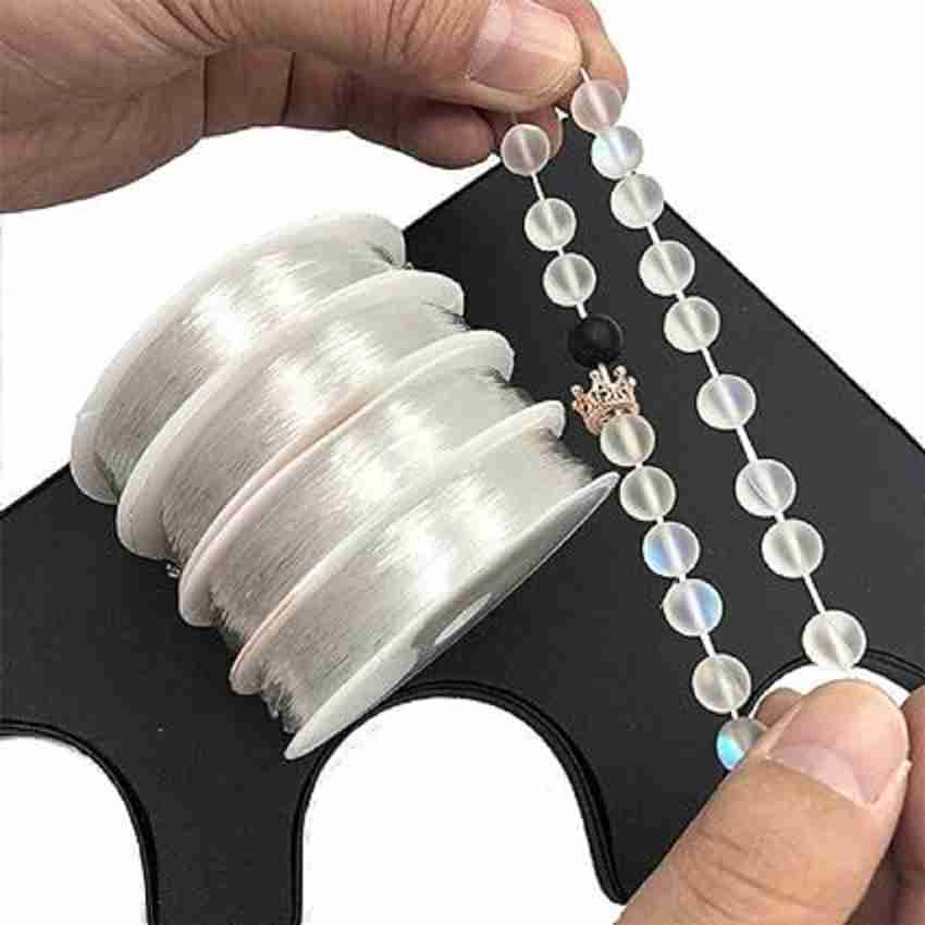 Weariton 0.5 mm Elastic Rope Cord String for Bracelet Jewellery Making 1 Roll 0.5 mm Elastic Rope Cord String for Bracelet Jewellery Making 1 Roll shop for Weariton products in India. Flipkart