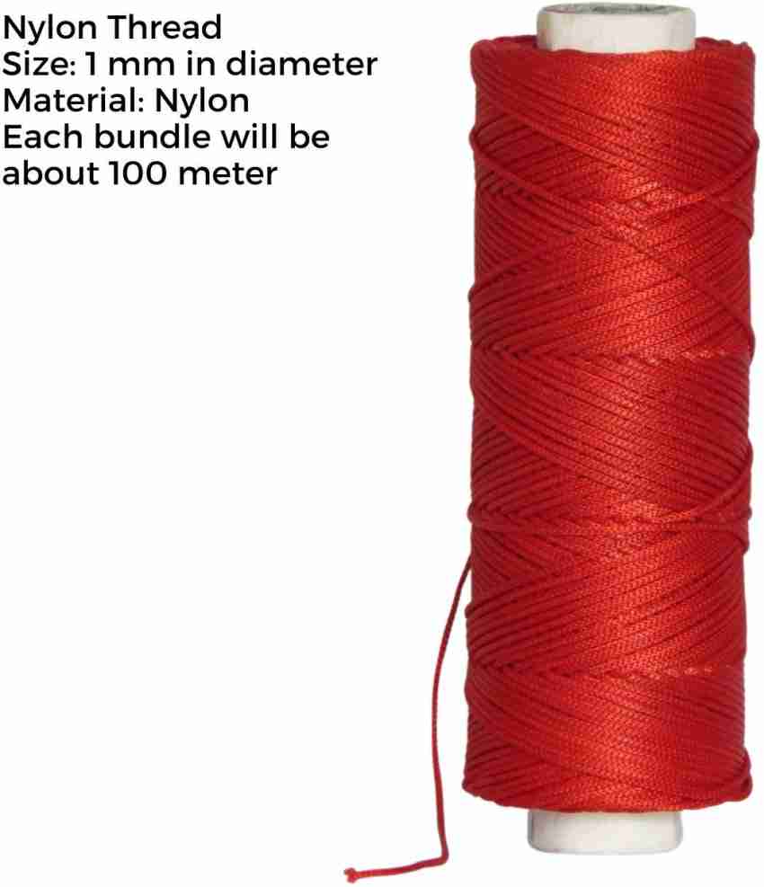 240 Metres Nylon Cord 2 mm Satin Cord Nylon Cord for Bracelets
