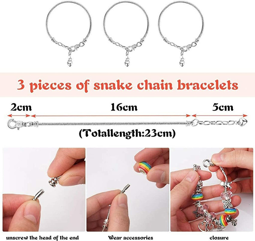 Details more than 87 snake bracelet beads in.duhocakina