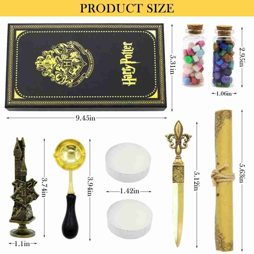 Harry Potter Wax Seal Stamp Kit  Harry Potter Sealing Stamp Set - New Sealing  Wax - Aliexpress