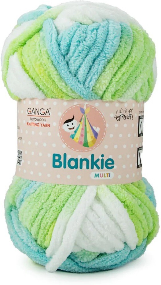 Ganga Desire Hand Knitting and Crochet yarn (White) (200gms)