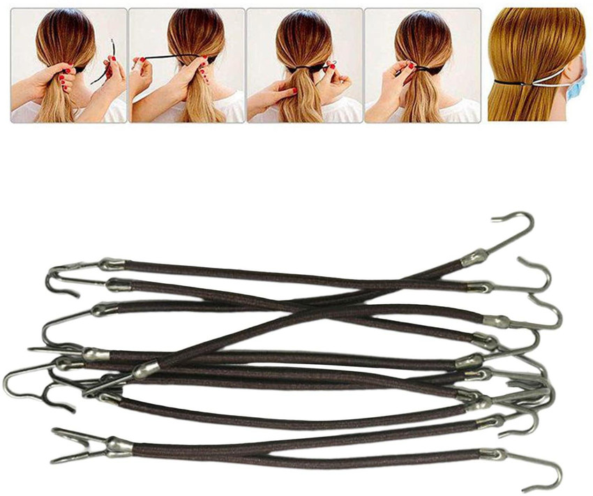Bungee cord ponytail holder best sale
