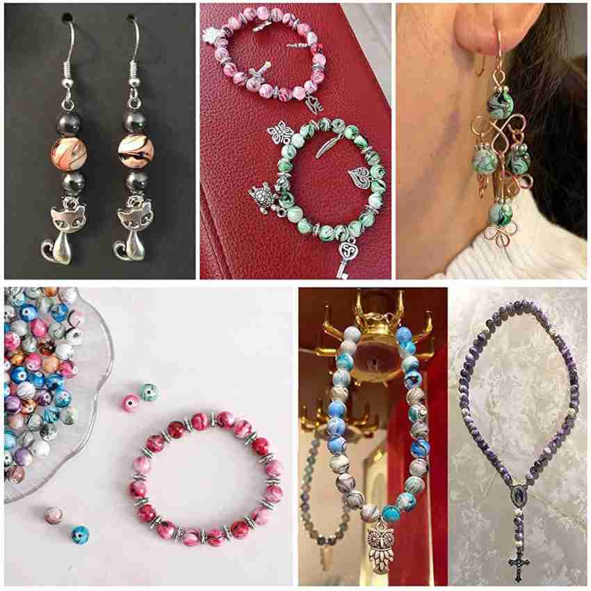 China Factory DIY Bling Earring Bracelet Making Kit, Including Rondelle Glass  Beads, Elastic Thread, Brass Earring Hooks 860~890Pcs/set in bulk online 