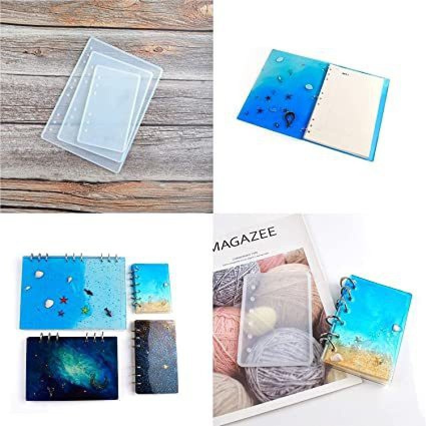 Notebook Cover Resin Molds, Resin Notebook Cover Silicone Mold