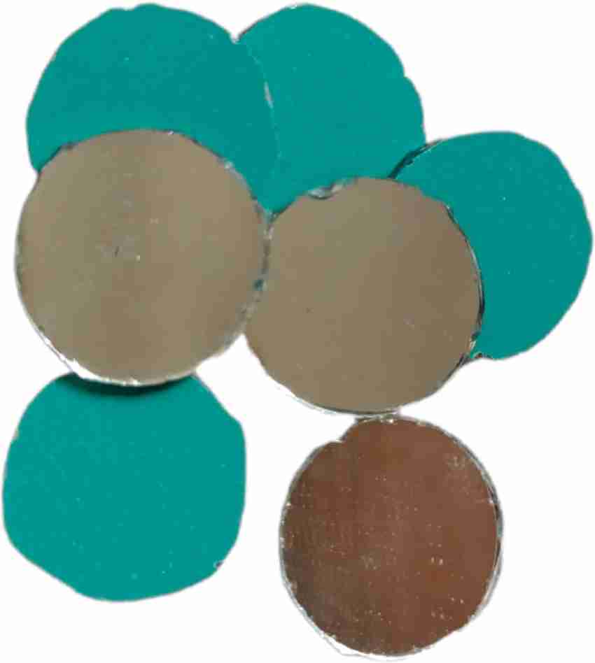Decordial Black lippan Art Materials kit with 8 Round MDF DIY kit (1 pcs  lippan Art Clay, 1 pcs lippan Art Board, lippan Art Mirror, lippan Art