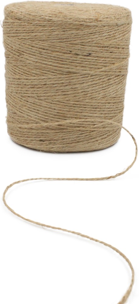 Crocheta Natural 2 Ply 500 m Jute Rope Twine Rope String Thread