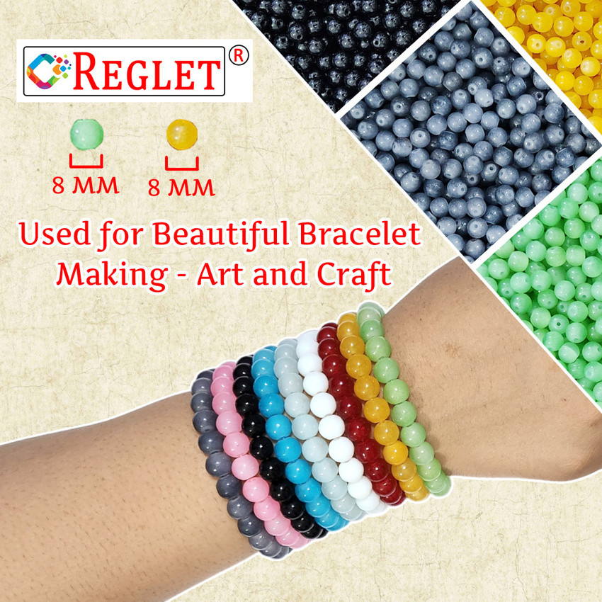 REGLET 210 Pcs Jelly Glass Beads for Jewellery Bracelet Art Craft 150 Gram 210 Pcs Jelly Glass Beads for Jewellery Bracelet Art Craft 150 Gram shop for REGLET products in India. Flipkart
