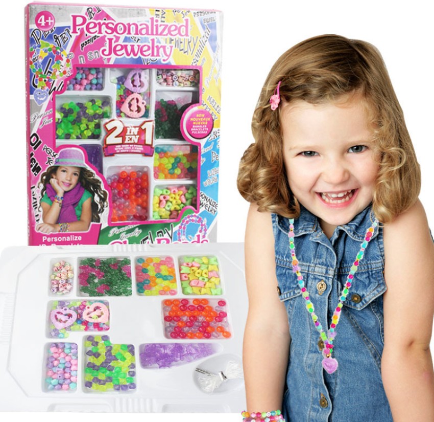 PATPAT - Beading & Jewelry Making Kit DIY Kits for Girls Ages 4-6 Year Old  Girls - - Beading & Jewelry Making Kit DIY Kits for Girls Ages 4-6 Year Old  Girls .