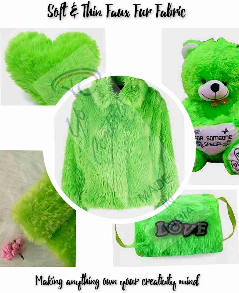 Faux fur fabrics for plushes and cuddly toys 