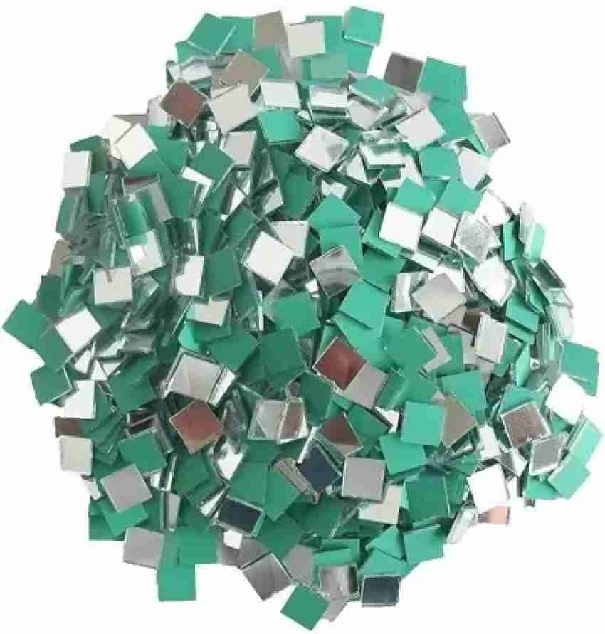 Glasso Square Glass Mirror 8mm 300 Pieces For Arts & Crafts Project Framing  Decoration Embroidery - Square Glass Mirror 8mm 300 Pieces For Arts &  Crafts Project Framing Decoration Embroidery . Buy