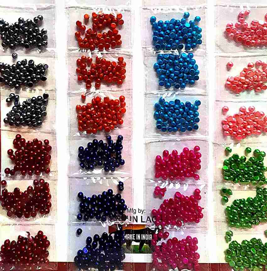BestUBuy PLASTIC BEADS FOR AARI WORK 3MM SIZE PLASTIC BEADS FOR