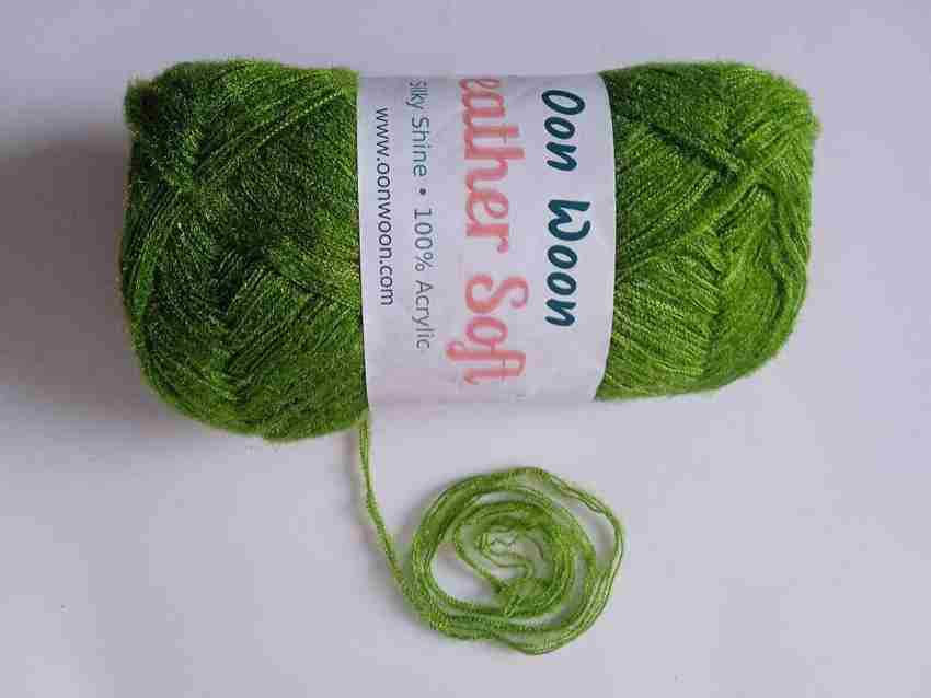 Feather knitting yarn deals