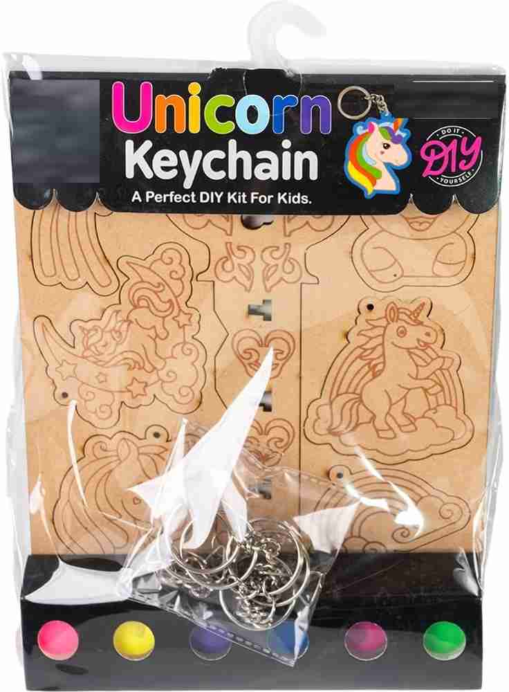 Unicorn keychain diy cheap