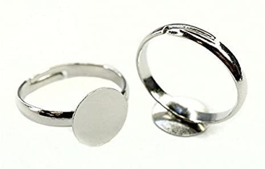 CRAFTLOVE Ring Bases for Jewelry Making Supplies Findings Silver Pack of 10 Ring Bases for Jewelry Making Supplies Findings Silver Pack of 10 shop for CRAFTLOVE products in India. Flipkart