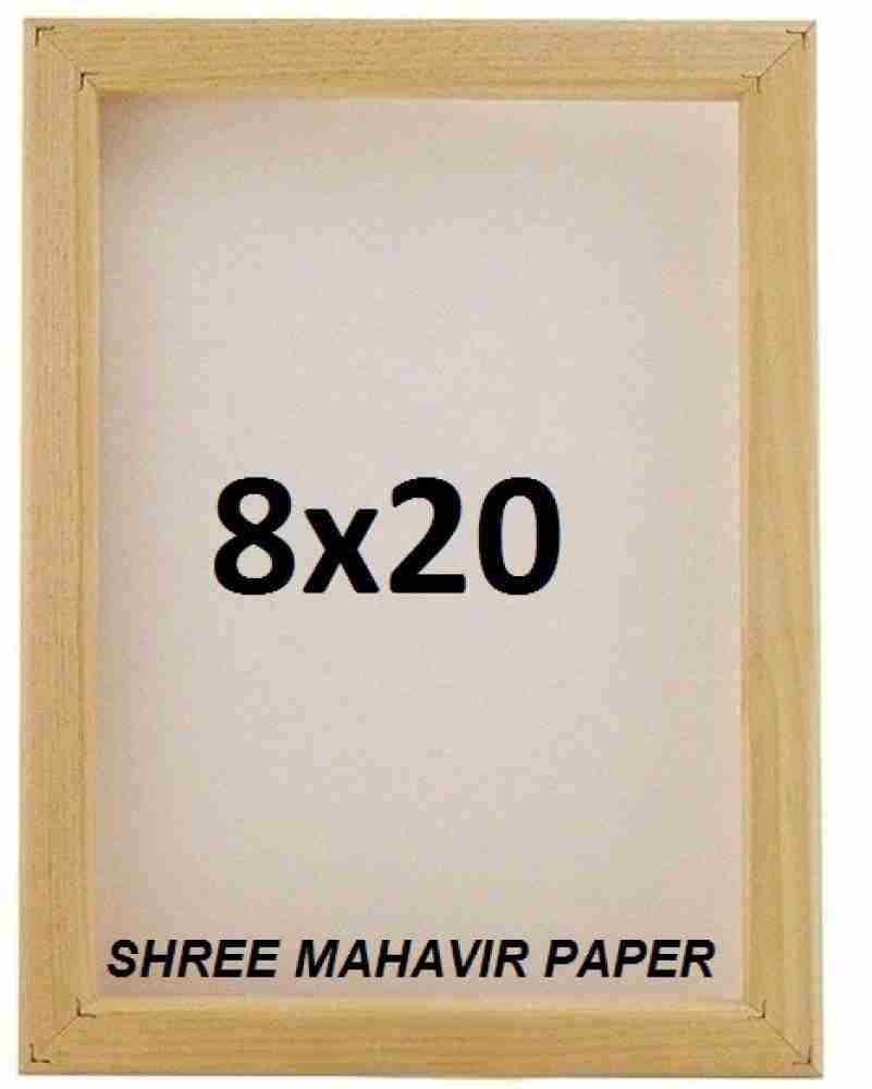 SHREE MAHAVIR PAPER Wooden Screen Printing Frame Size 12x18 With